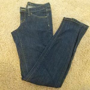 Low rise dark Mossimo skinny jeans size 2/26